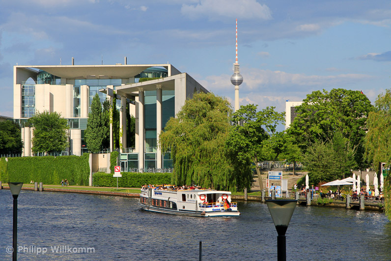 Hier arbeitet Frau Merkel