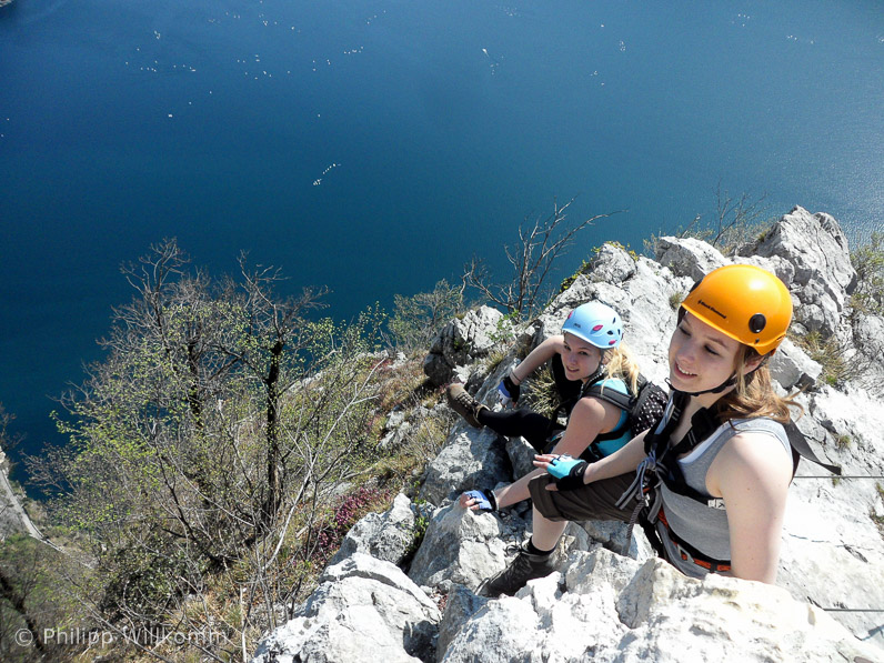 900 Meter über dem Gardasee