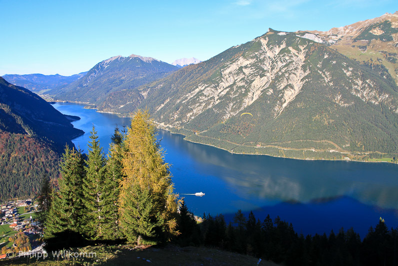 Herbst über dem Achensee