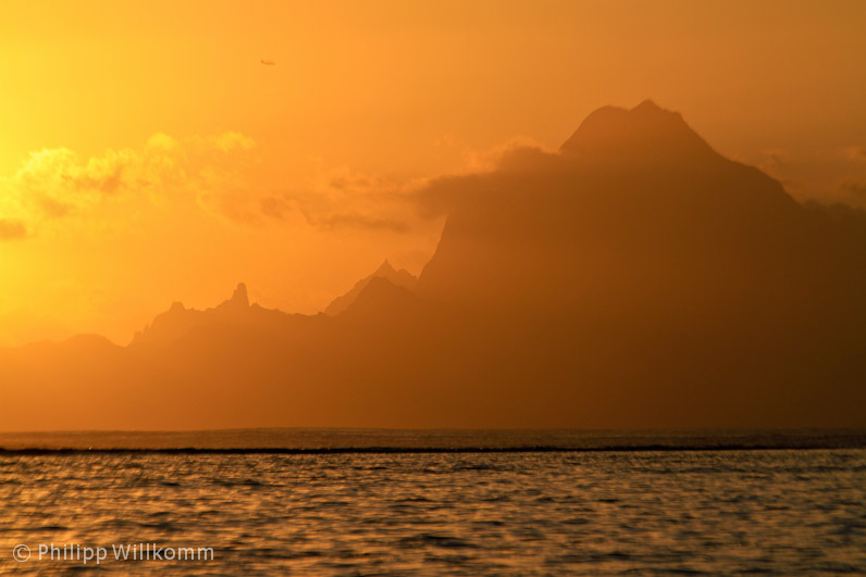 Moorea als Fata Morgana