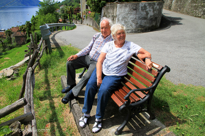 Die Eltern in Oggebio