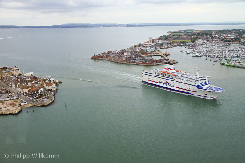 Der Hafen von Portsmouth