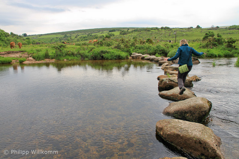 Wanderweg im Dartmoor