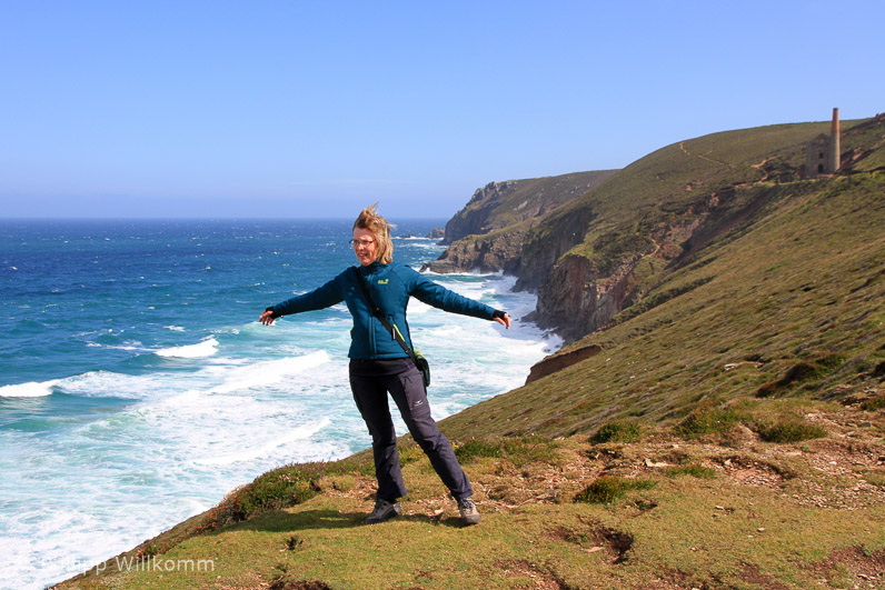 Stürmische Nordküste Cornwalls