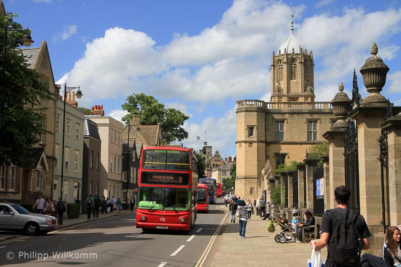 Oxford - Colleges und Bücher