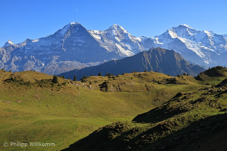 The big three: Eiger, Mönch and Jungfrau, Switzerland