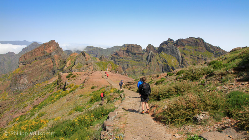 Der weite Weg über Madeiras höchsten Grat