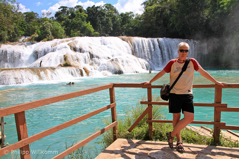 Die blauen Wasser von Chiapas