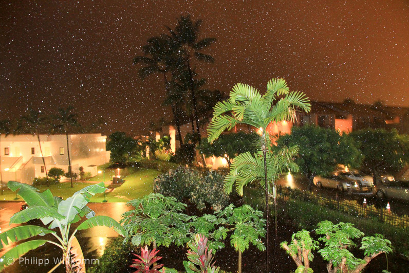 Regen auf Big Island