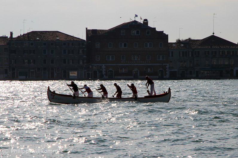 Paddeln in der Lagune