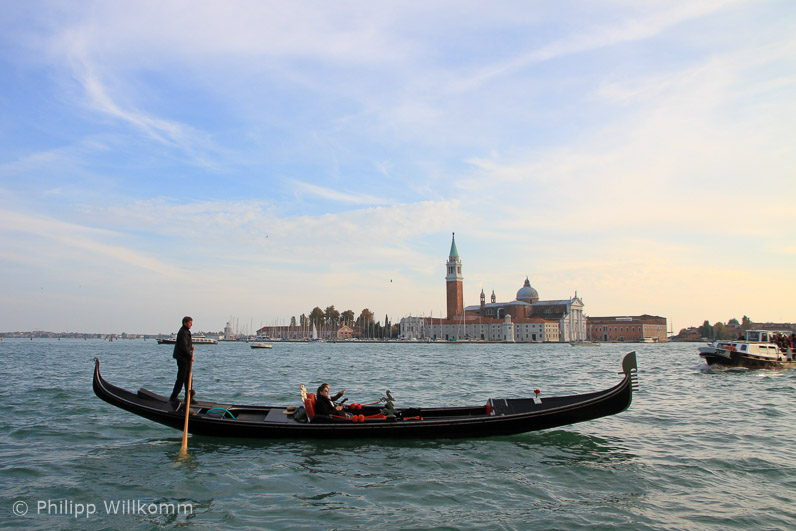 Gondel vor San Giorgio
