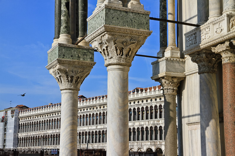 Die Säulen des Markusplatzes