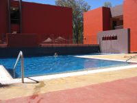 Der Swimming Pool am Ayers Rock