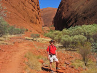 Wanderung durch die Kata Tjutas